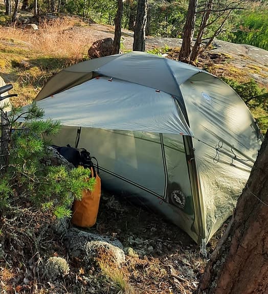 Big Agnes Cooper Spur HV UL 2 Tvåmannatält Grön