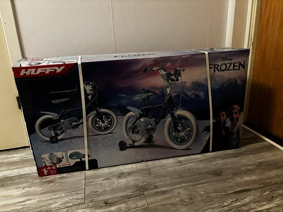 Cykel Frozen 16” oöppnad