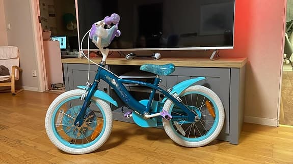 Cykel Frozen 16” oöppnad