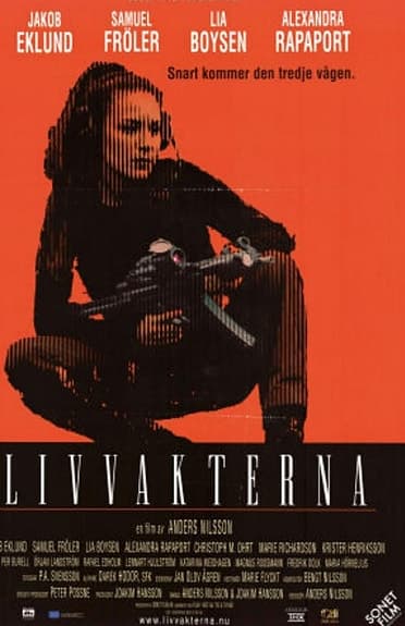 Äkta Filmaffisch Filmen Livvakterna med Alexandra Rapaport