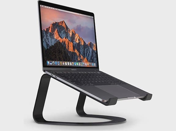 Twelve South Curve – stilren laptopstativ i svart