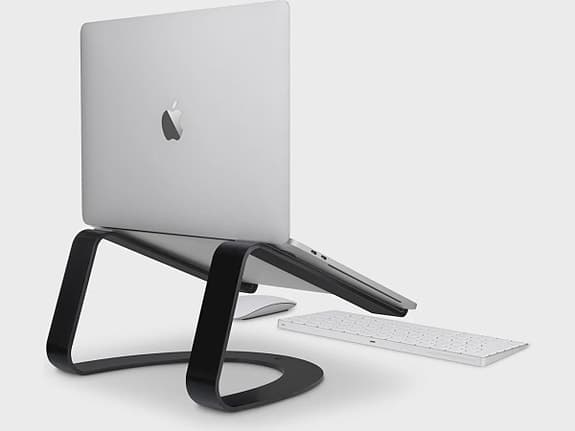 Twelve South Curve – stilren laptopstativ i svart