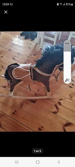 gunghäst i fint skick