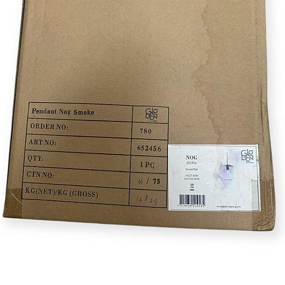 Globen Lighting - Taklampa Nog Smoke