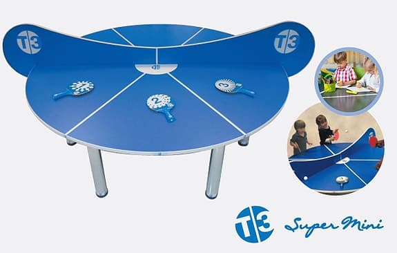 Runt pingisbord för barn