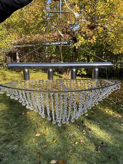 Vacker kristallkrona