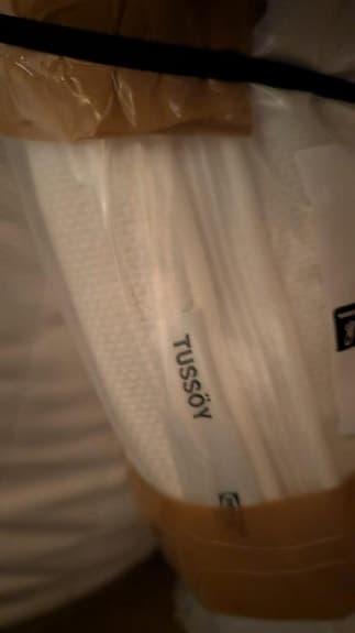 IKEA bäddmadrass TUSSÖY Mattress pad, white, 90x200cm