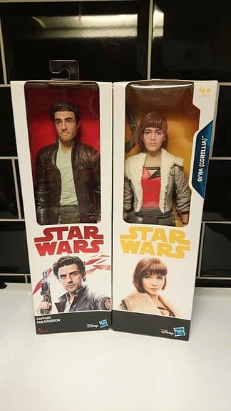 2st Star Wars figurer från 2017 (oöppnade)