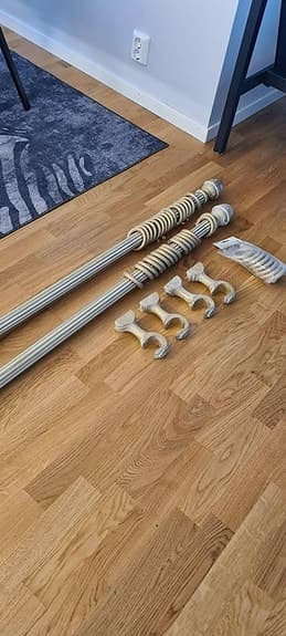 Kirsch Elegance gardinstänger med tillbehör