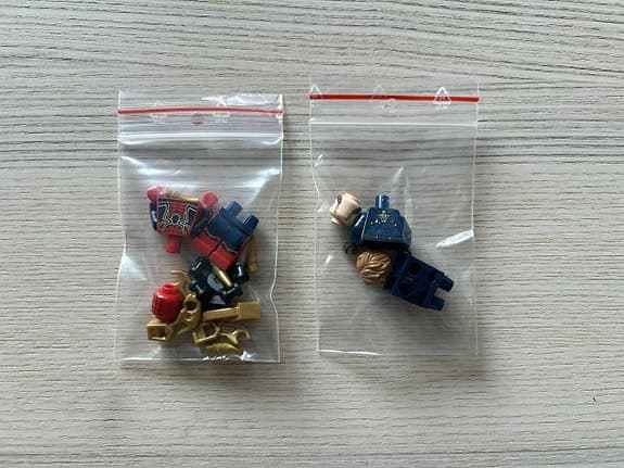 LEGO Marvel Minifigurer Captain America & Iron Spider