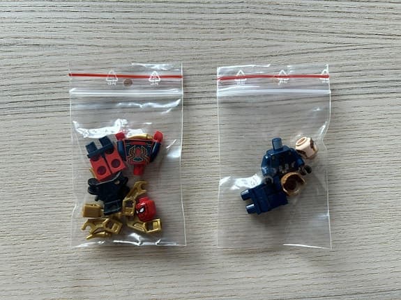 LEGO Marvel Minifigurer Captain America & Iron Spider