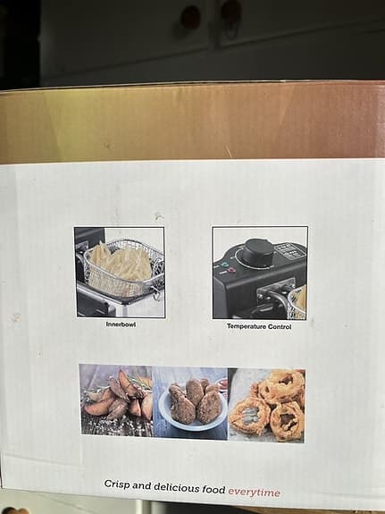 EPIQ fritös 1.5 liter oanvänd