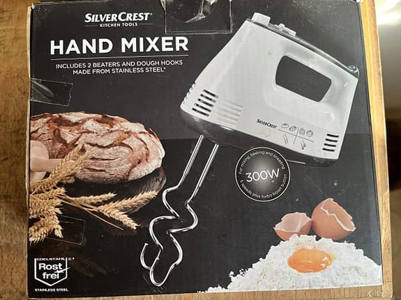 Oanvänd SilverCrest Hand Mixer