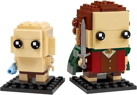 LEGO BrickHeadz Frodo & Gollum 40630 LOTR-set oöppnad