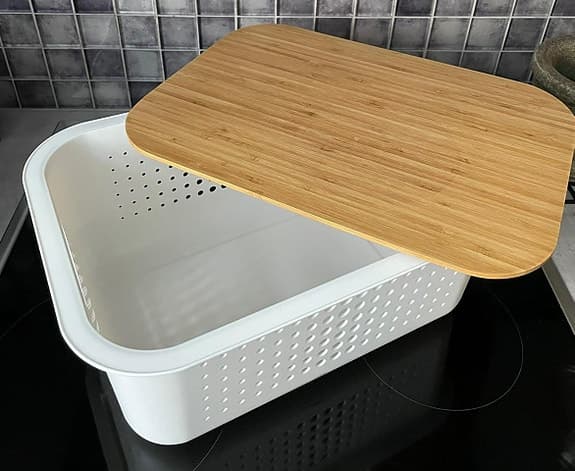 Förvaringskorg Smartstore med trälock