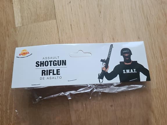 Helt ny militär leksaks vapen armé gevär svart plast