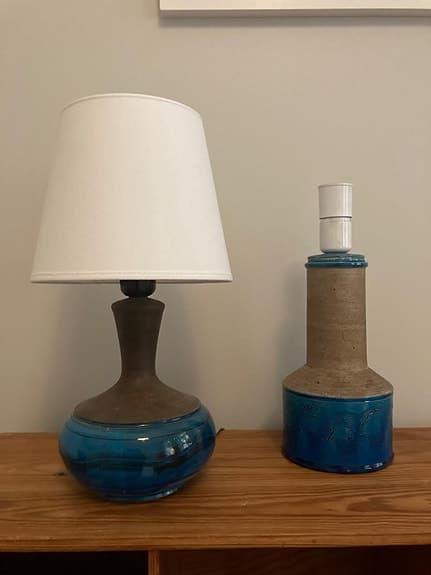 Herman Kähler bordslampor – säljs i par