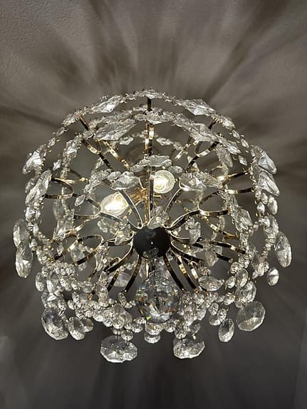 Kristallkrona taklampa