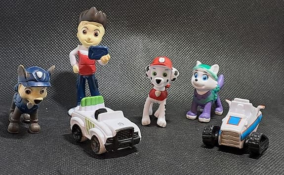 Nya Paw Patrol Figurer och Fordon
