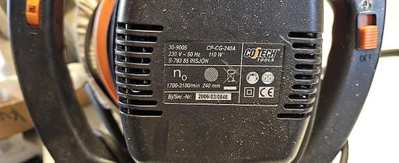 Bilpolermaskin (Oscillerande, 110W)