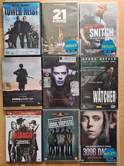 Action - thriller - DVD filmer - film - films