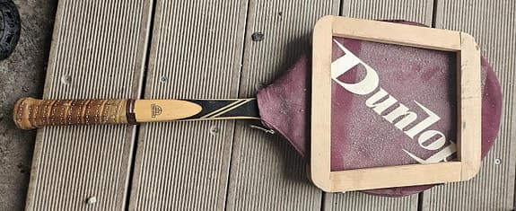 Tretorn Supreme Retro tennisracket – trä, ca 1970-tal Samlarobjek!