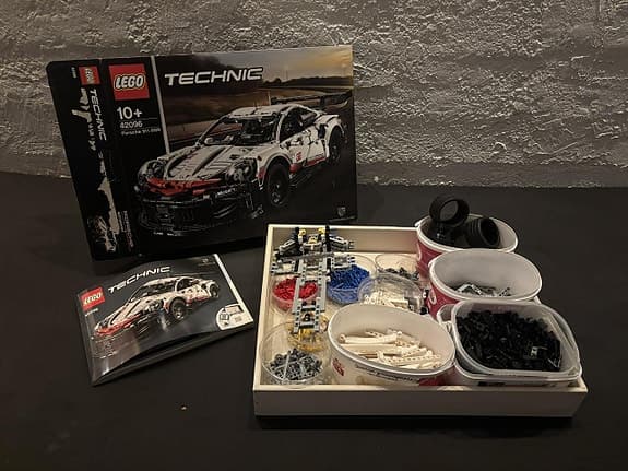 LEGO Porsche 911 - 42096 komplett med låda