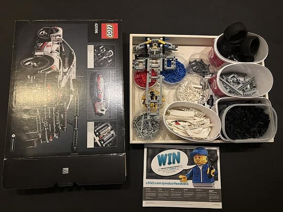 LEGO Porsche 911 - 42096 komplett med låda