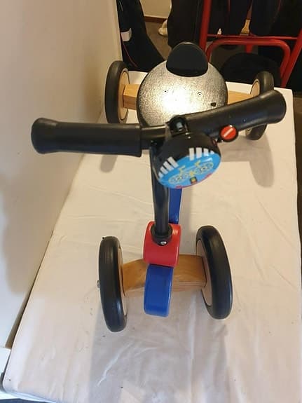 Pintoy Pick Up Trike Barn trehjuling blå och svart