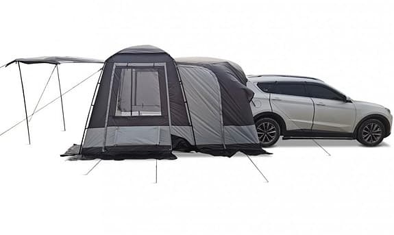 Bilförtält grå