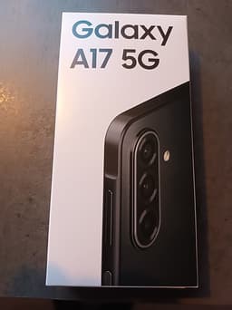 Samsung A17 ny i obruten kartong - svart
