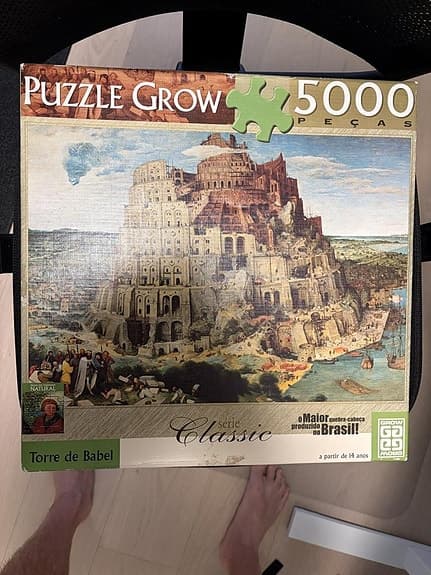 5,000 Pcs Pussel