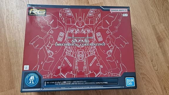 RG Gundam Base Limited Sazabi (Mechanical Core Plating)