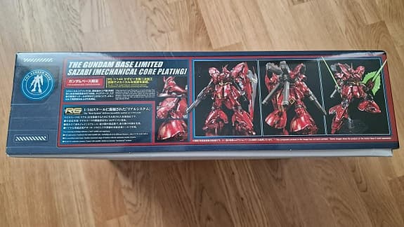 RG Gundam Base Limited Sazabi (Mechanical Core Plating)