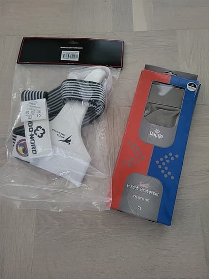 Taekwondo skydd för barn - tävling