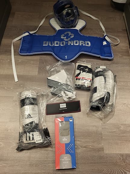 Taekwondo skydd för barn - tävling