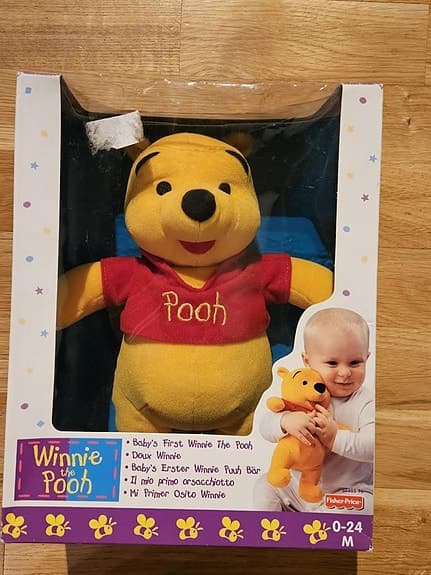 Ny Nalle Puh i förpackning perfekt present