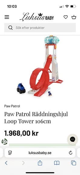 Paw Patrol Tower, gigantiskt!