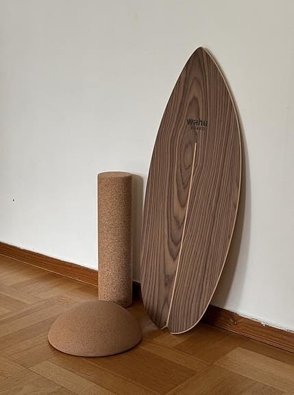 Balansbräda med tillbehör