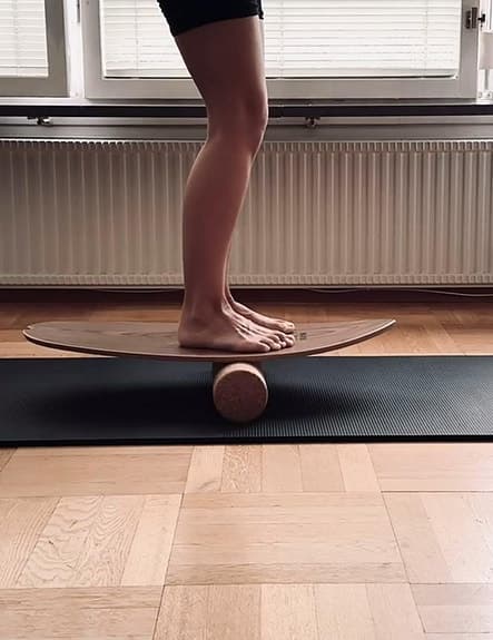 Balansbräda med tillbehör