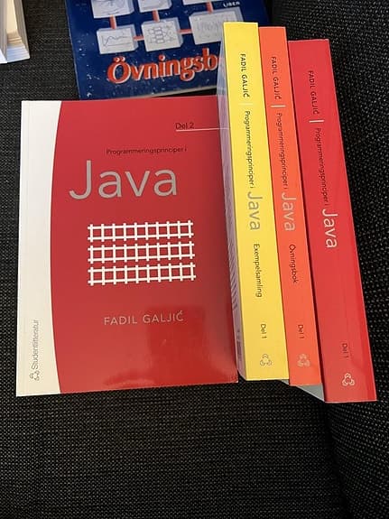 Programmeringsprinciper i Java del1&del2, Fadil Galjic