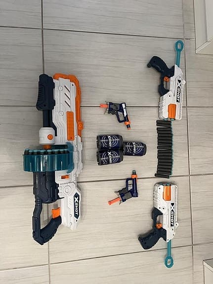 Nerf X shot