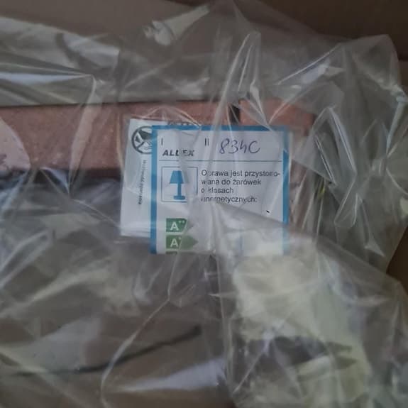 Vägglampa i Kopparfärg  i form av en cykel industriell stil loft cykellampa