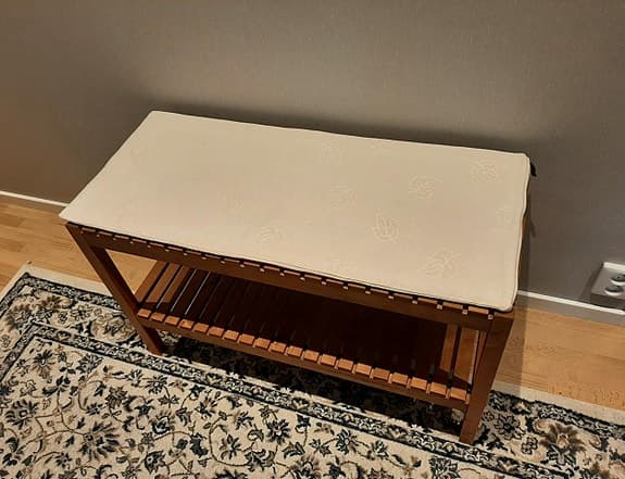 Bänk med förvaring, IKEA Molger
