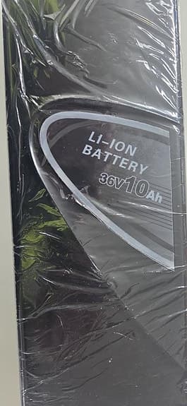 nya batterier för cykel