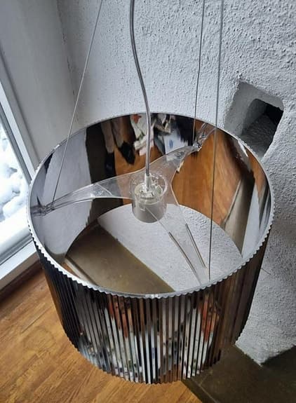 Kartell Gè taklampa krom