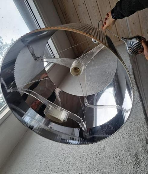 Kartell Gè taklampa krom