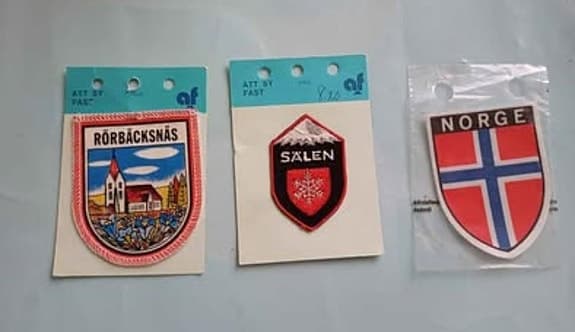 Tygmärken, vintage