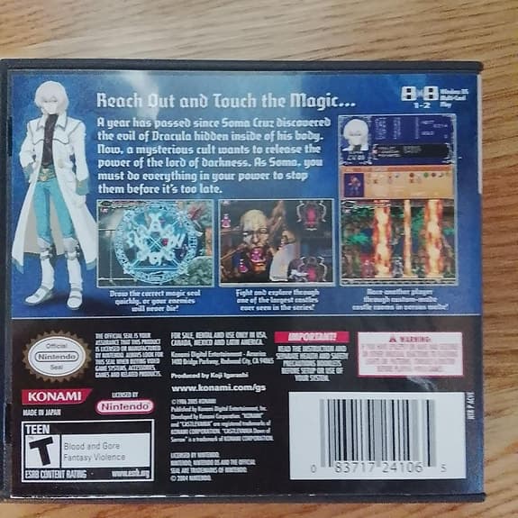 Castlevania Dawn of Sorrow - Nintendo DS