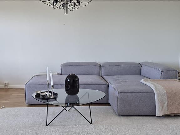 Westwing Lennon Modulsoffa - 3 Delar - Grå